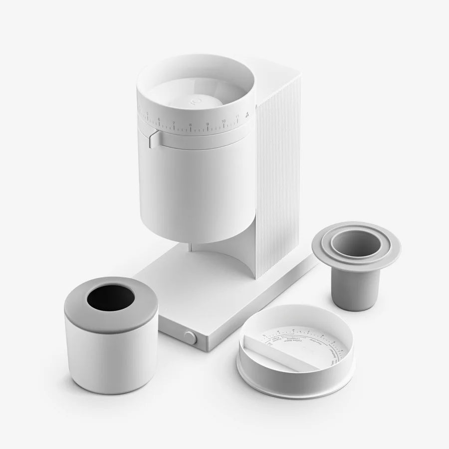 Fellow Opus Conical Burr Coffee Grinder White (Special Order)