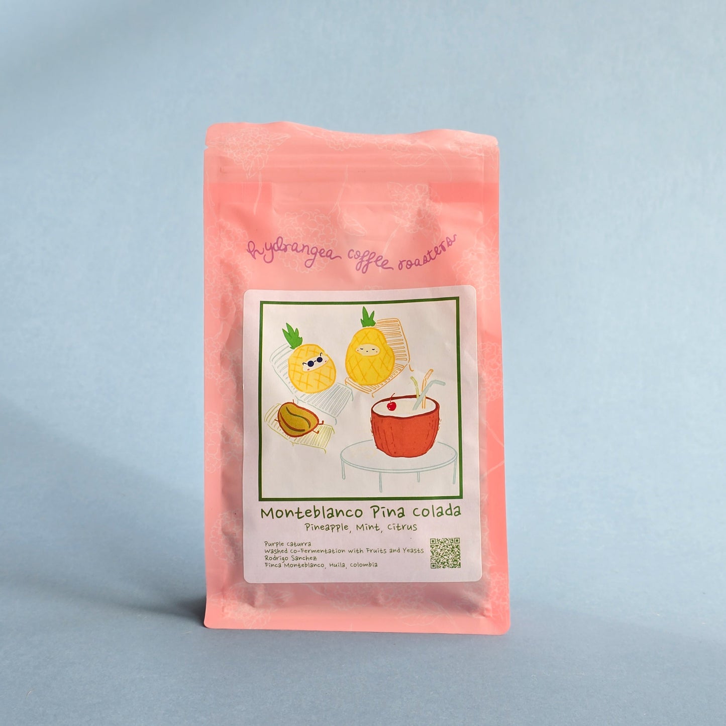 Purple Caturra Pina Colada Washed Finca Monteblanco 8oz