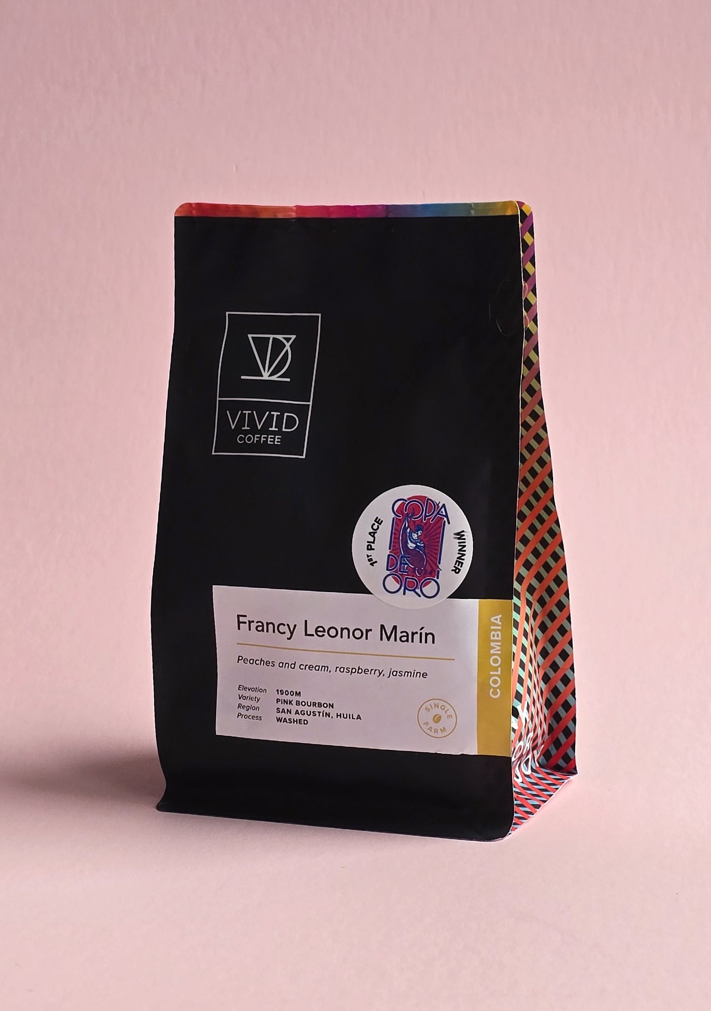 Vivid Coffee- Francy Leonor Marín’s Pink Bourbon 8oz