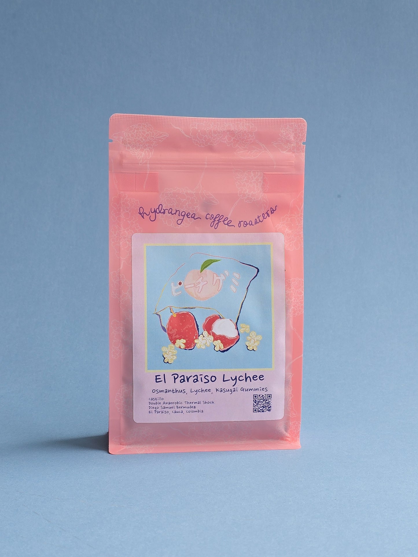 Hydrangea- Castillo - Lychee - Finca El Paraiso 8oz