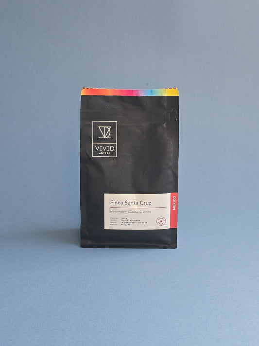 Vivid Coffee- Finca Santa Cruz, Natural, Mexico 10oz