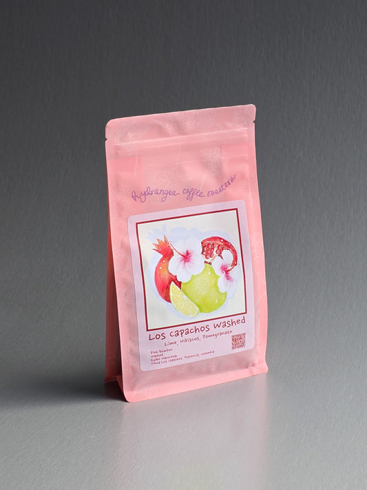 Hydrangea- Pink Bourbon Washed Finca Los Capachos 8oz
