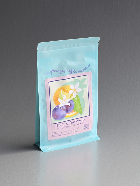 Hydrangea- Gesha "Flower Touch" TNT Lab, Finca Auromar 4oz
