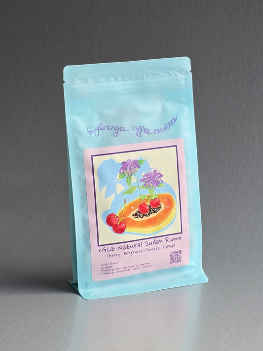 Hydrangea- Sudan Rume Natural Cafe Granja La Esperanza 4oz