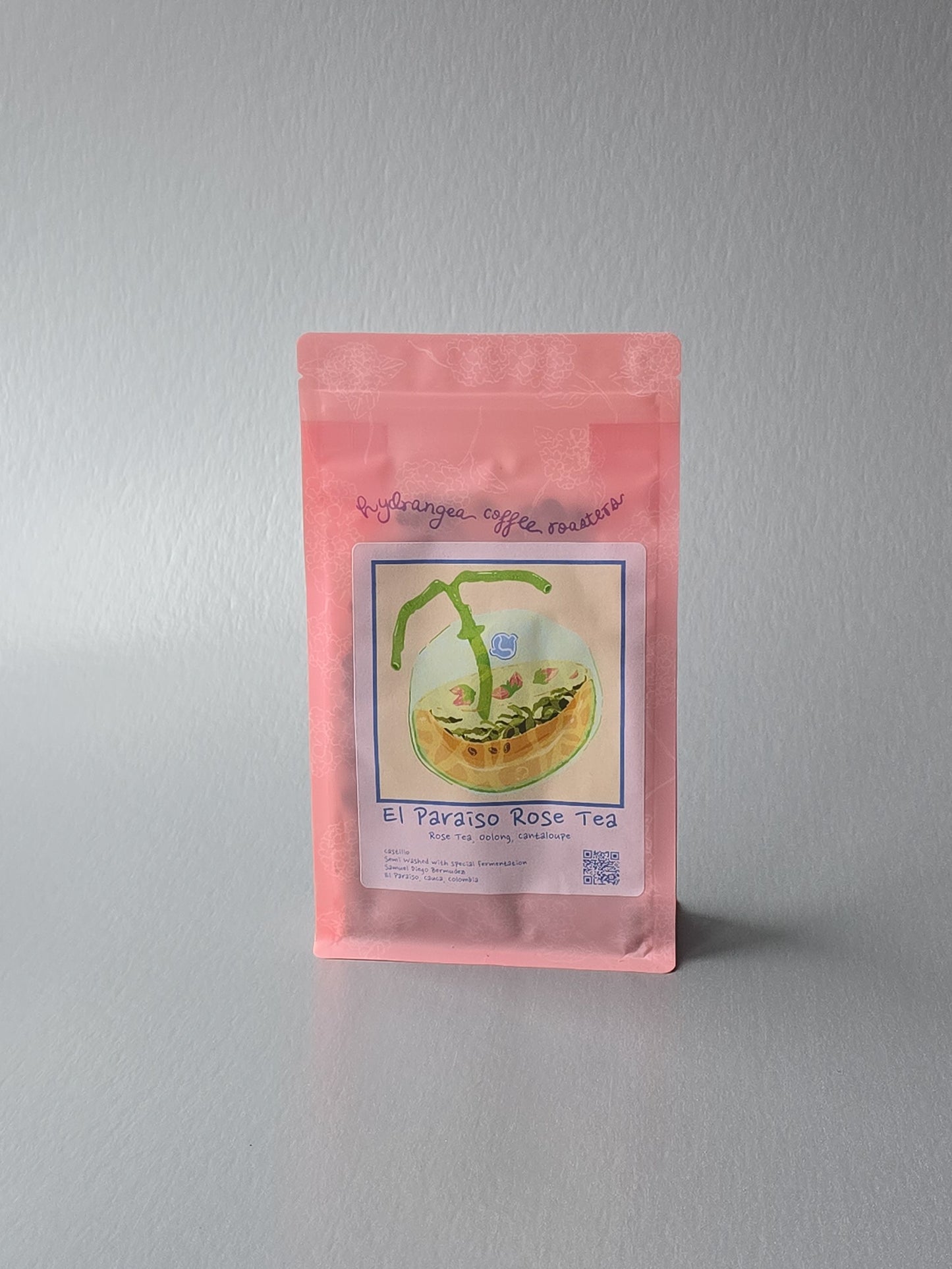 Hydrangea- Castillo Rose Tea Finca El Paraiso 8oz