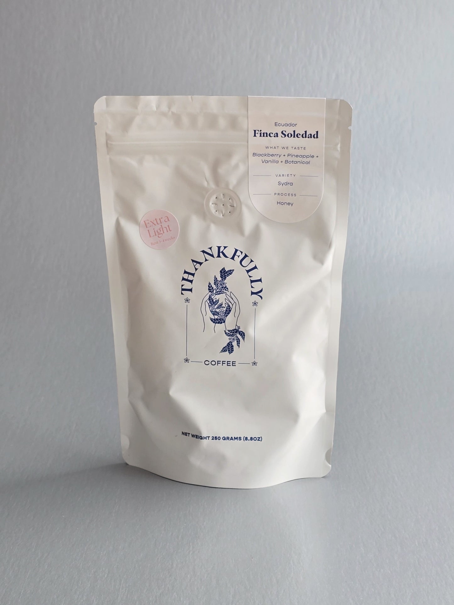 Thankfully- EXTRA LIGHT- Finca Soledad - Sydra- Honey- Ecuador 150g