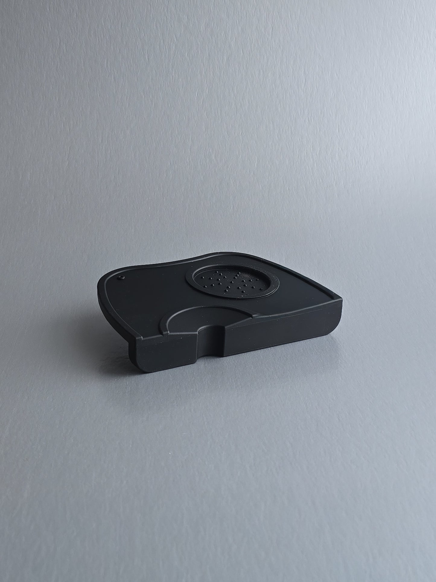Espresso Counter Edge Tamp Matt with Portafilter Groove- Black