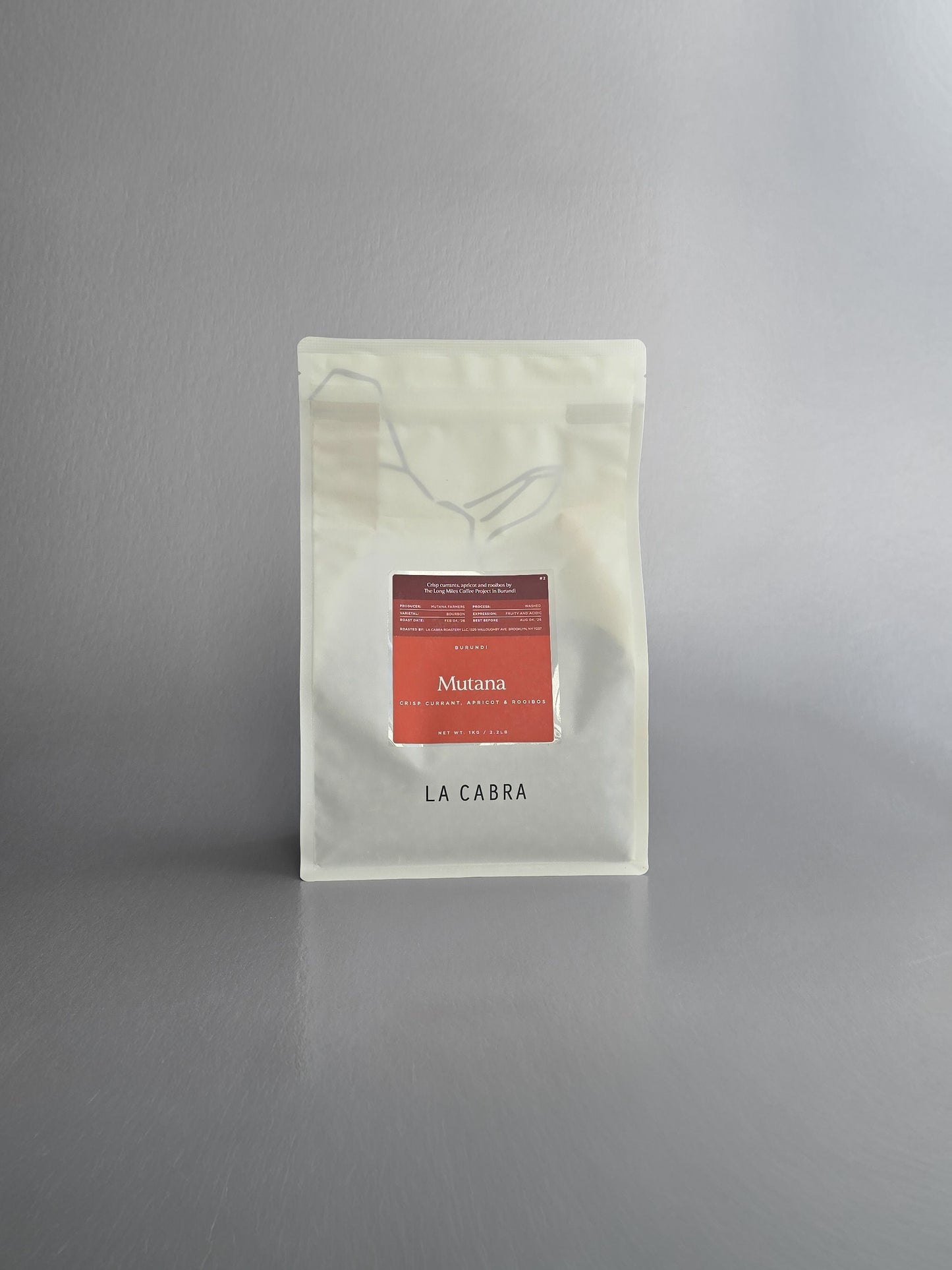 La Cabra - Mutana - Bourbon - Washed - Burundi 1kg