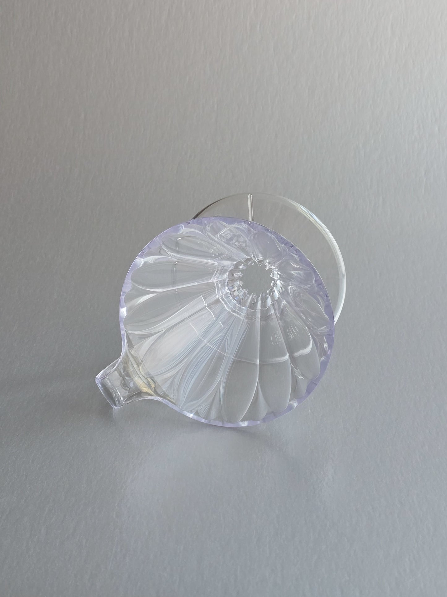 CAFEC - Cup 4 Pour-Over Plastic Flower Dripper - Clear