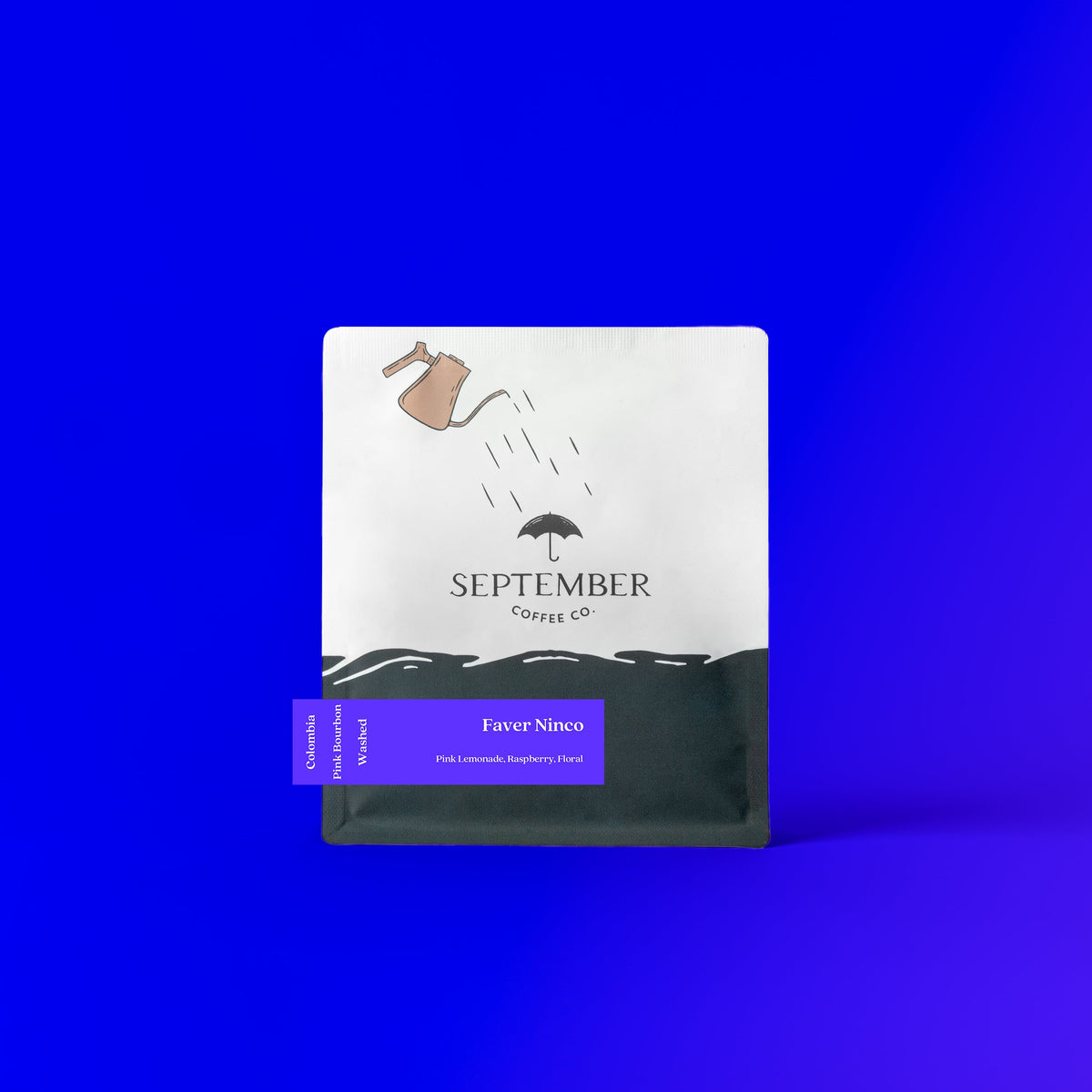 September Coffee - Faver Ninco - Pink Bourbon - Washed - Colombia 250g