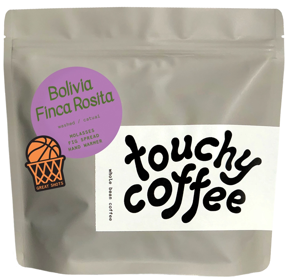 Touchy Coffee- Bolivia Finca Rosita 12oz