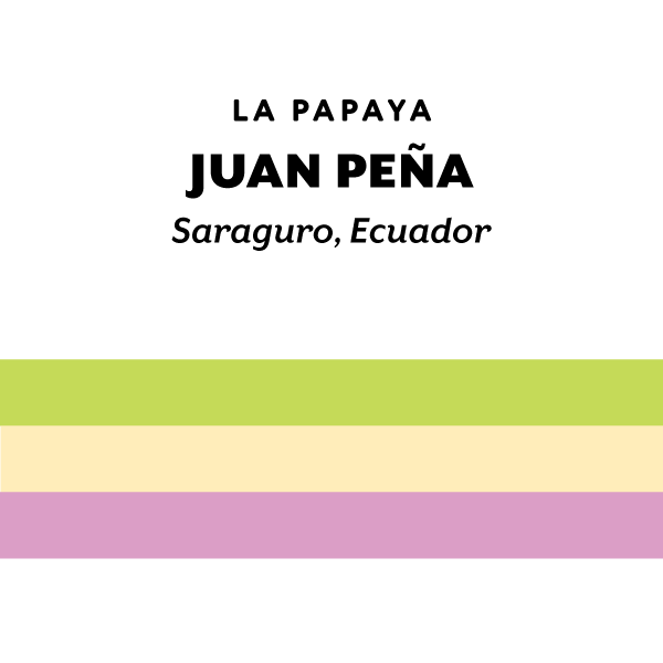 H&S Coffee - Ecuador Juan Peña Mejorado - Typica Mejorado - Washed - Ecuador 250g