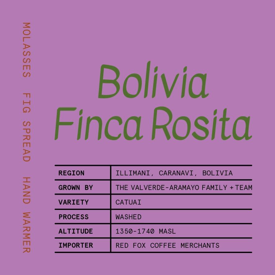 Touchy Coffee- Bolivia Finca Rosita 12oz