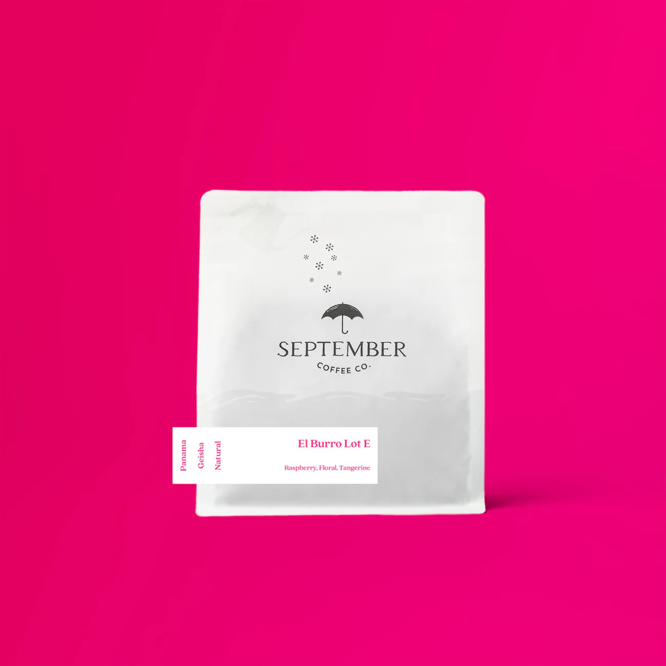 September- El Burro Lot E - Geisha - Natural - Panama 100g