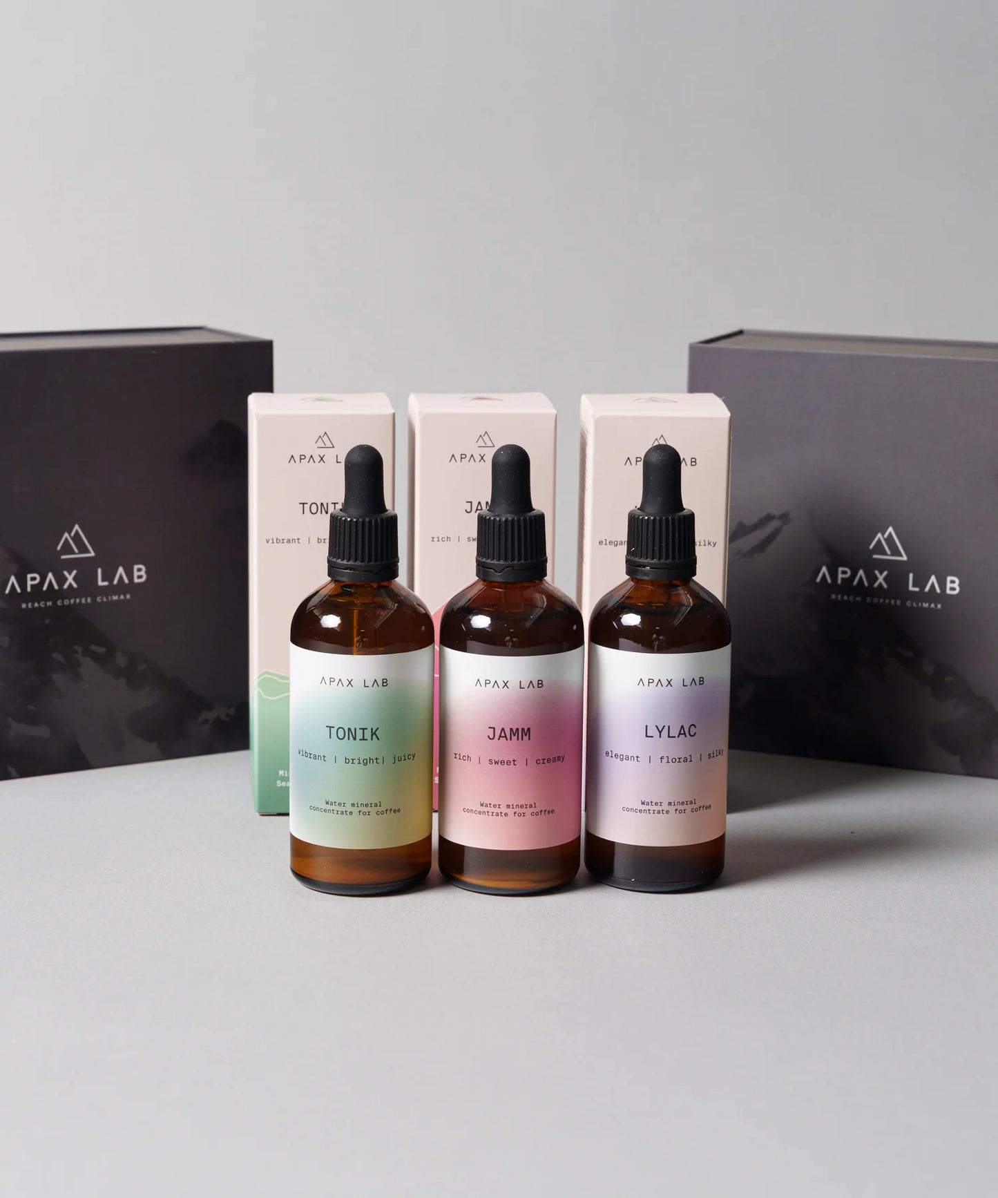 APAX LAB - Water Minerals Concentrate box set of 3 - 100ml