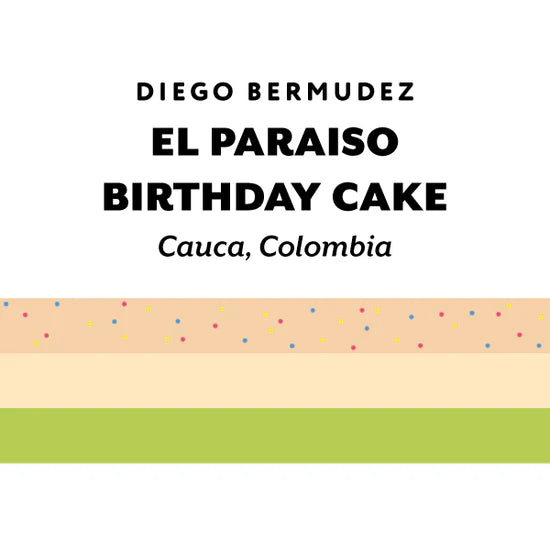 H&S Coffee- El Paraiso Birthday Cake- Pink Bourbon- Washed - Colombia 250g