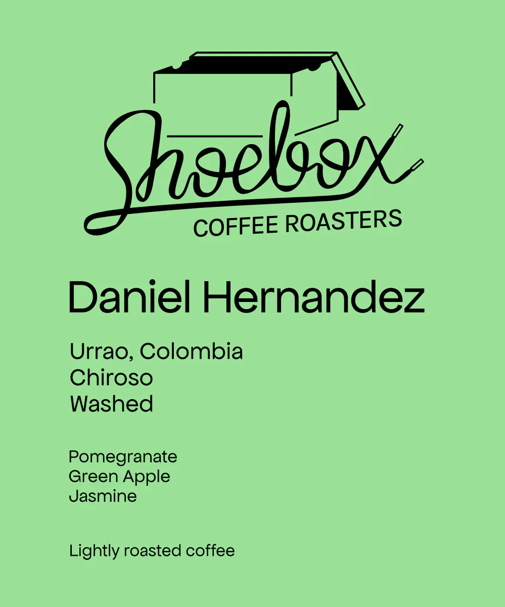 Shoebox - Daniel Hernandez - Chiroso - Washed - Colombia 125g
