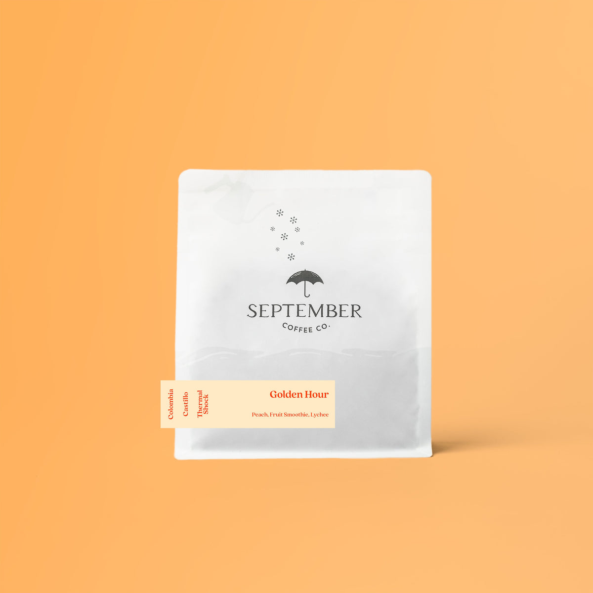 September Coffee - Golden Hour - Castillo - Advanced Anaerobic Washed with Thermal Shock - Colombia 200g