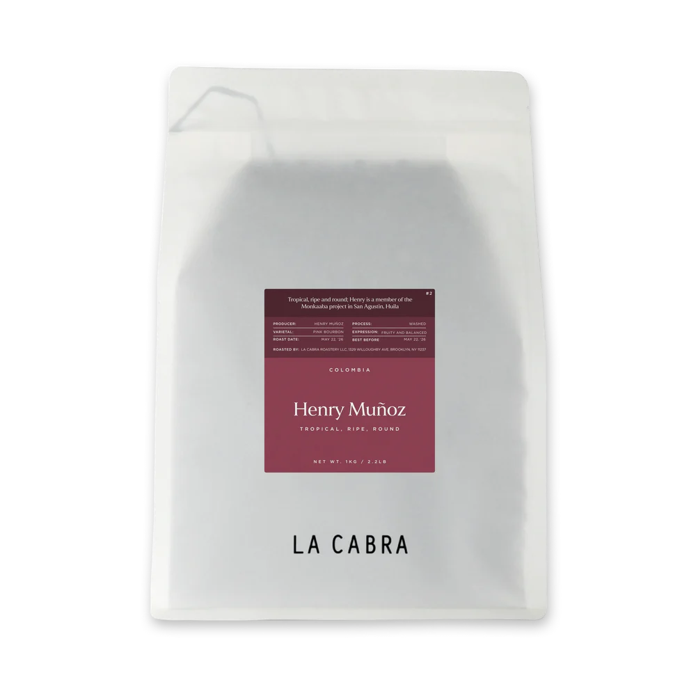La Cabra - Henry Munoz - Pink Bourbon - Washed - Colombia 1kg