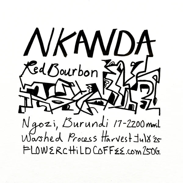 Flower Child - Nkanda - Red Bourbon - Washed - Burundi 2lb