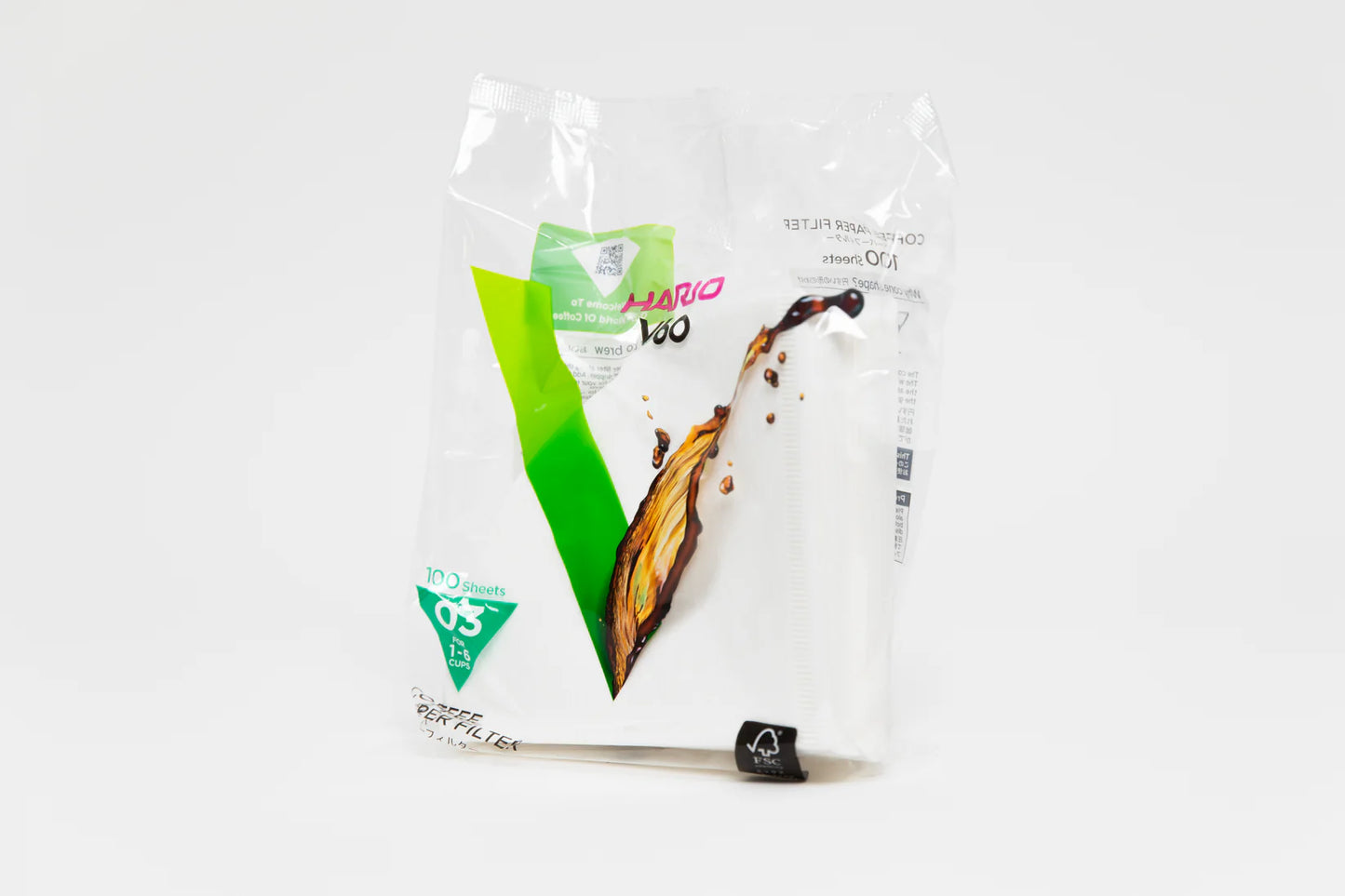 Hario V60 Filters 100 count White - 03