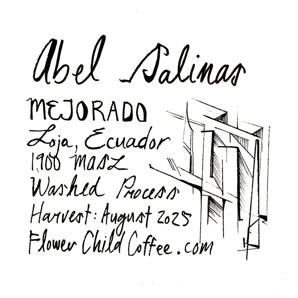 Flower Child- Abel Salinas - Mejorado - Washed - Ecuador 250g
