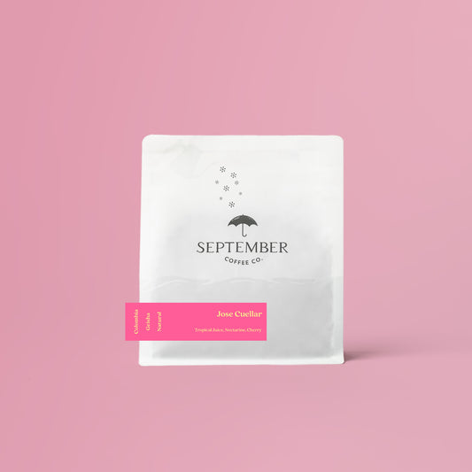 September- Jose Lizardo Cuellar - Colombia Natural Geisha 200g