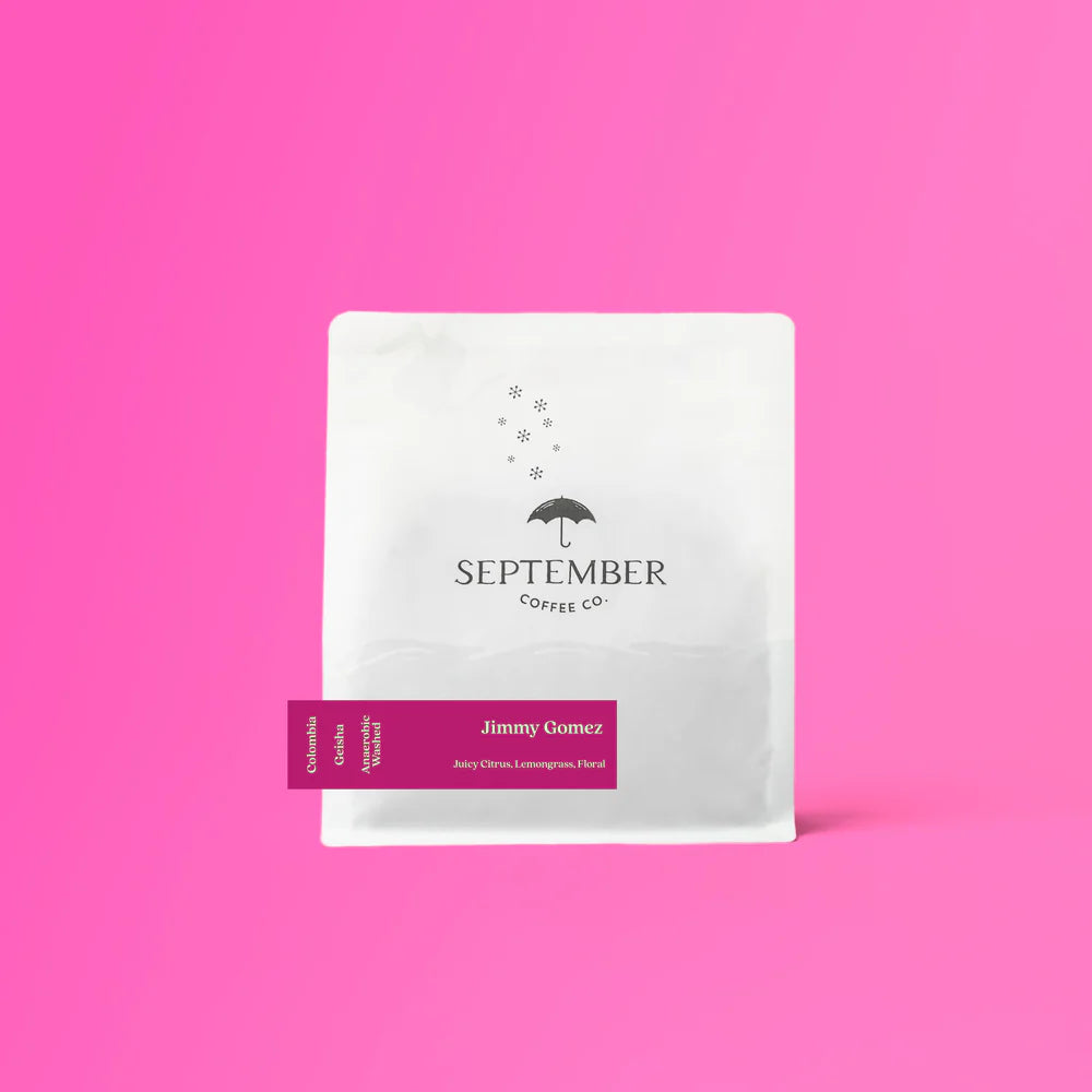 September- Jimmy Gomez- Geisha - Anaerobic Washed- Colombia 200g
