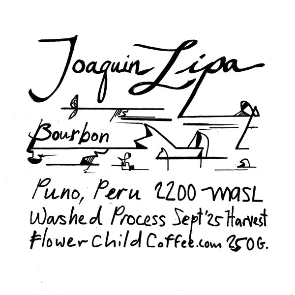 Flower Child- Joaquin Lipa - Bourbon - Washed - Peru 250g