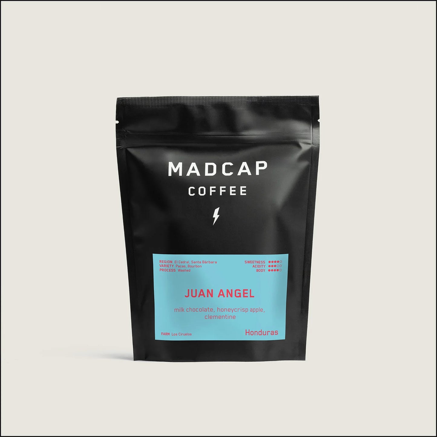 Madcap- Juan Angel - Bourbon & Pacas - Washed - Honduras 8oz