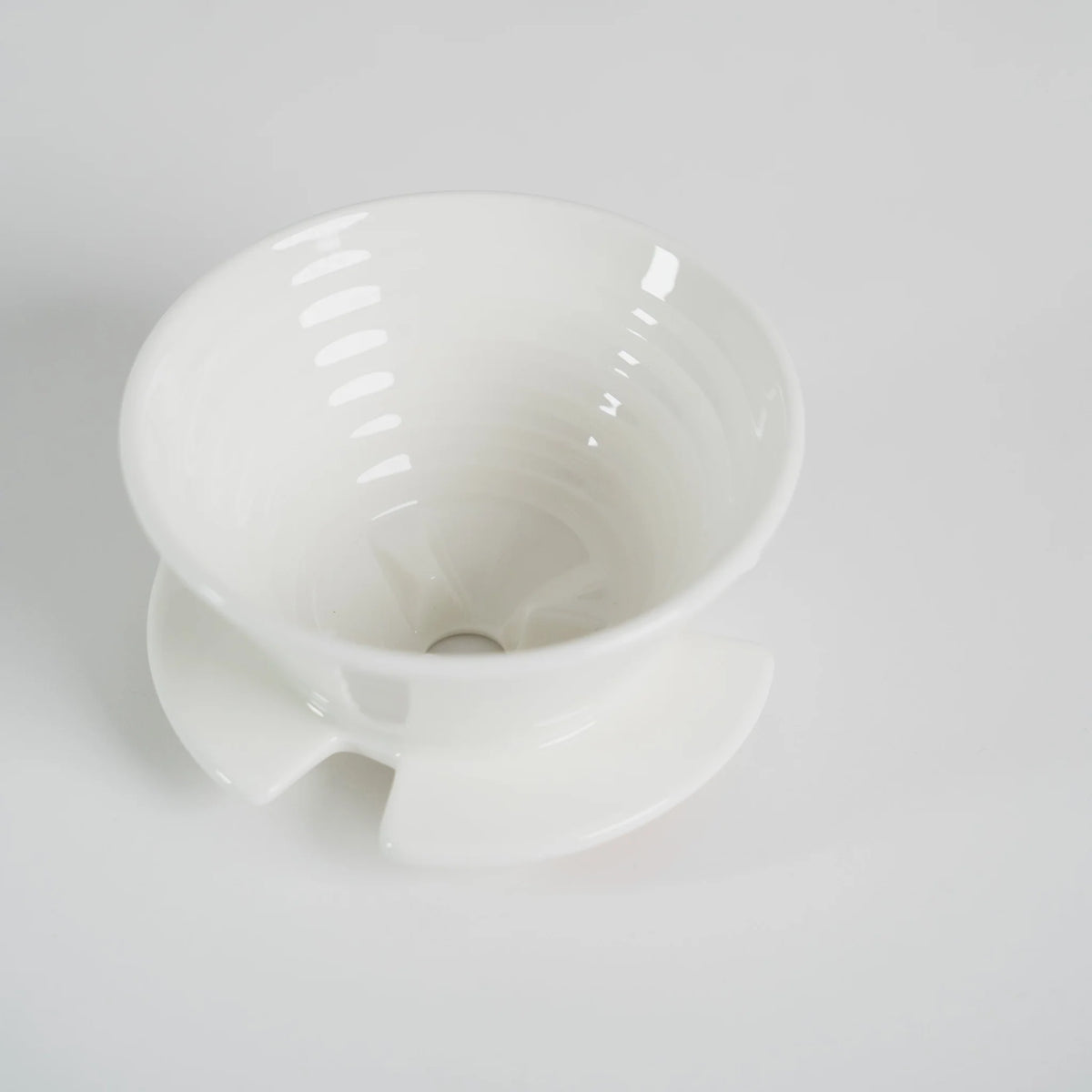 April - Ceramic Brewer - White
