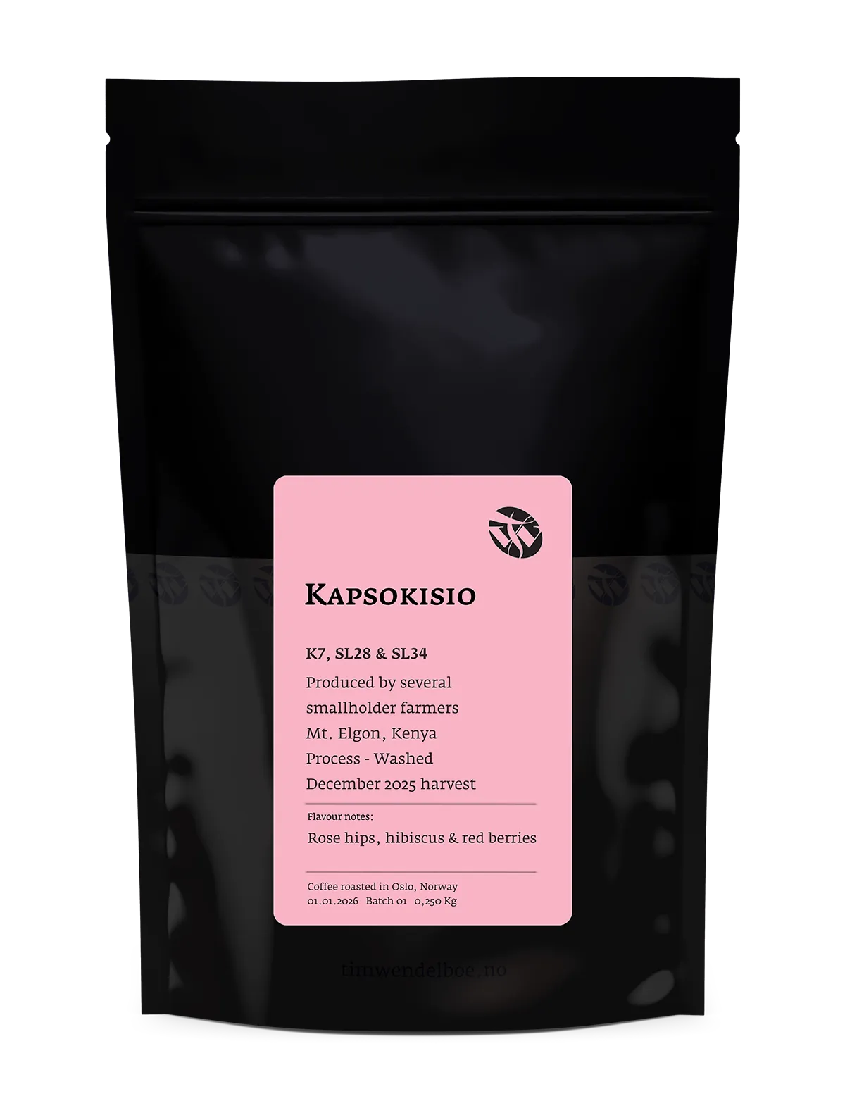 Tim Wendelboe - Kapsokisio - K7, SL28, SL34 - Washed - Kenya 250g