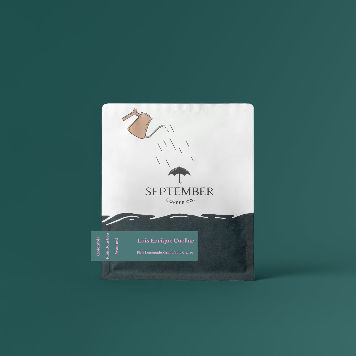 September Coffee - Luis Enrique Cuellar - Colombia - Pink Bourbon - Washed - Colombia 250g