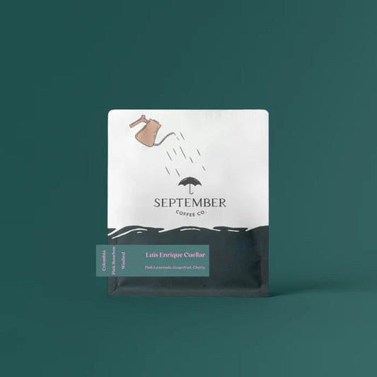 September- Luis Enrique Cuellar - Colombia Washed Pink Bourbon 250g