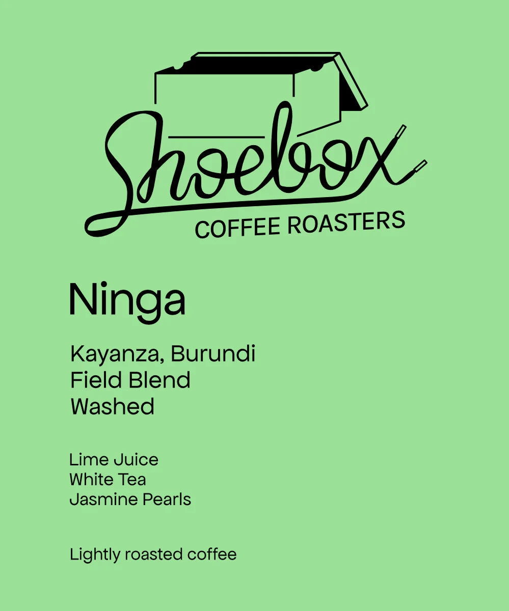 Shoebox - Ninga Hill - Field Blend - Washed - Burundi 250g