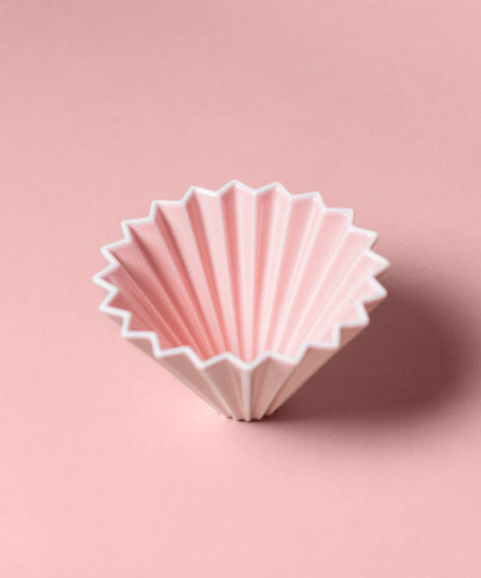 Origami Dripper Medium Porcelain Pink
