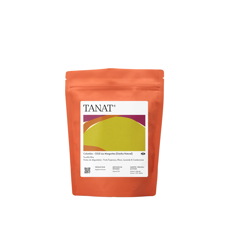 TANAT - CGLE Las Margaritas - Geisha - Natural - Colombia 100g