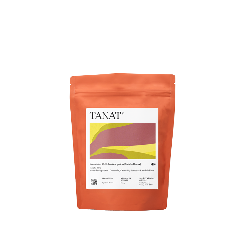 TANAT - CGLE Las Margaritas - Geisha - Honey - Colombia 100g