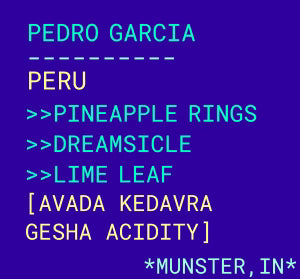 Botz- Pedro Garcia - Gesha - Washed - Peru 12oz