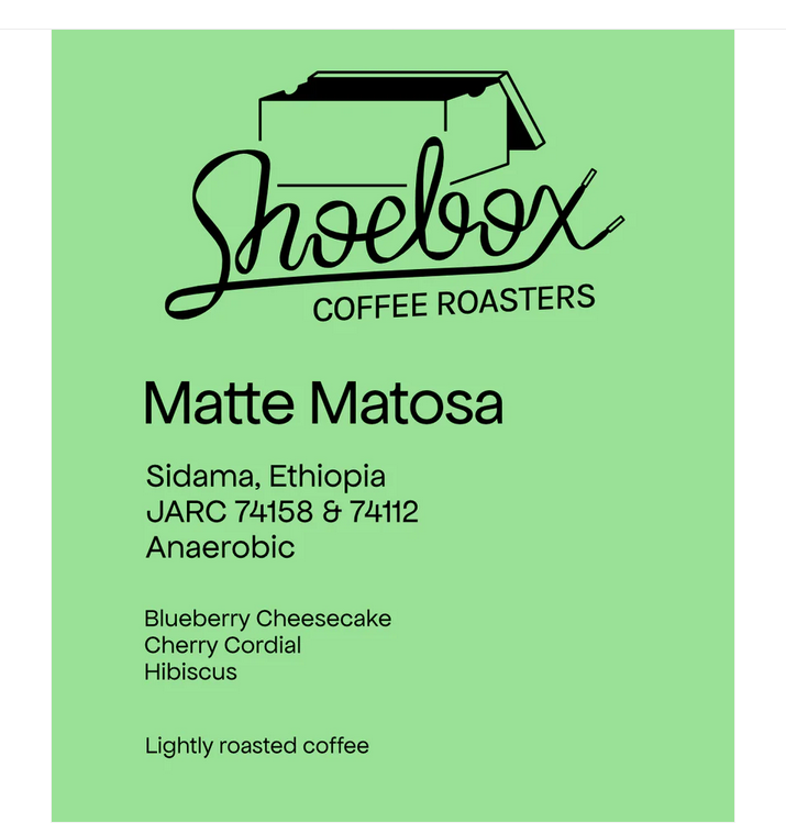 Shoebox -Matte Matosa - JARC 74158 - Anearobic -Ethiopia 125g