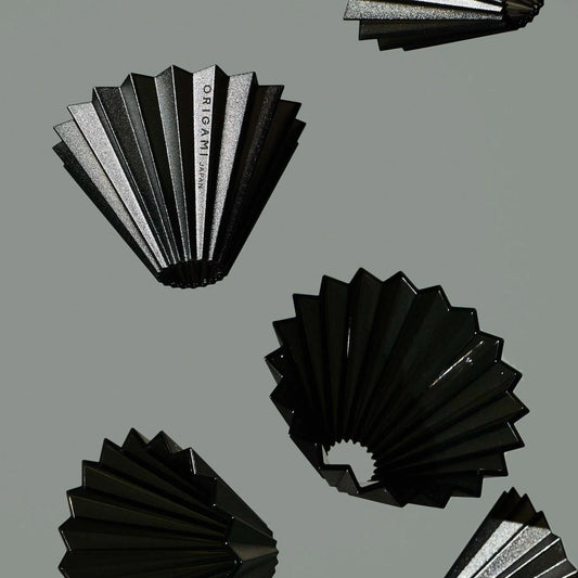 Origami Dripper Medium Black Resin Air