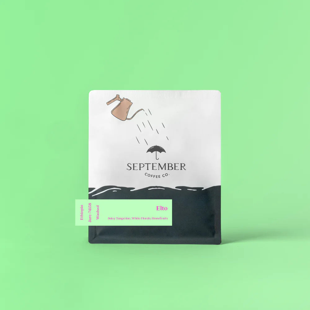 September- Elto - Jarc 74158 - Washed - Ethiopia 250g