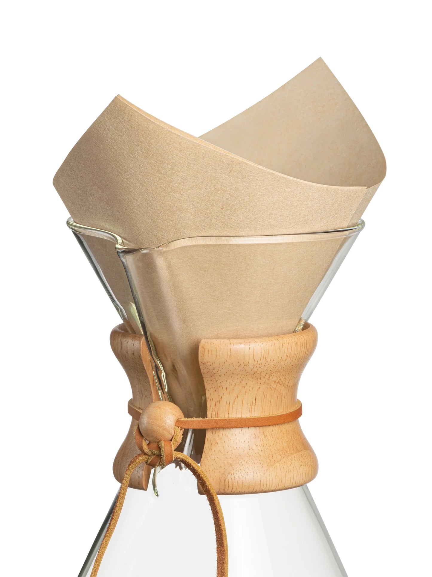 Chemex Standard Pre-Folded Square Filters Unbleached