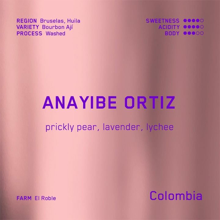 Madcap Coffee Company - Anayibe Ortiz - - Colombia 8oz