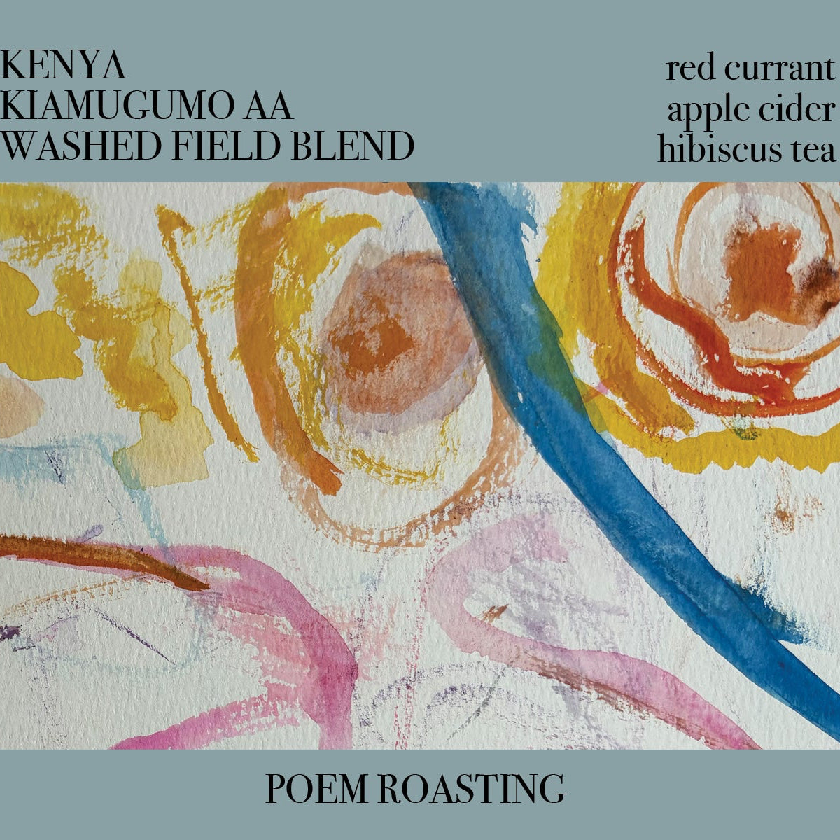 Poem - Kiamugumo AA - Field Blend - Washed - Kenya 250g