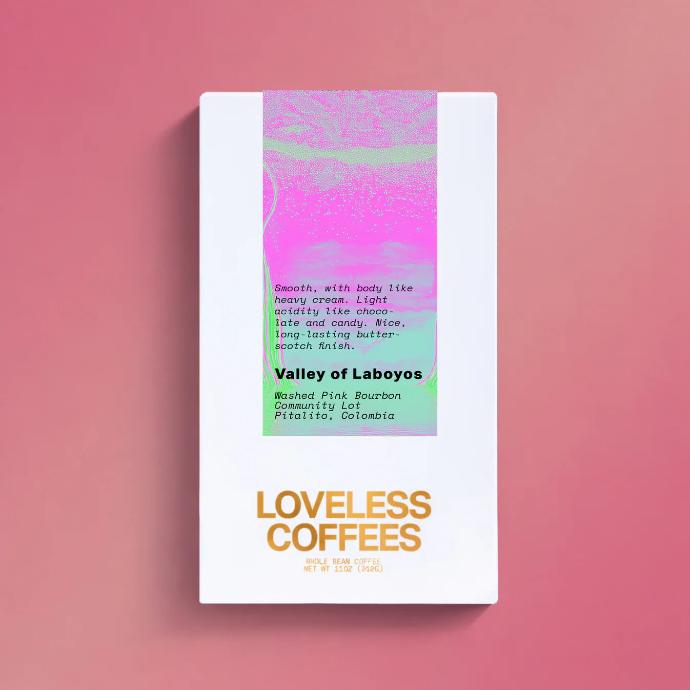 Loveless - Valley of Laboyos - Pink Bourbon - Washed - Colombia 8oz