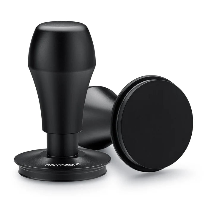 Normcore V4 Spring-loaded Tamper With Titanium PVD Coating - Flat Base 58mm