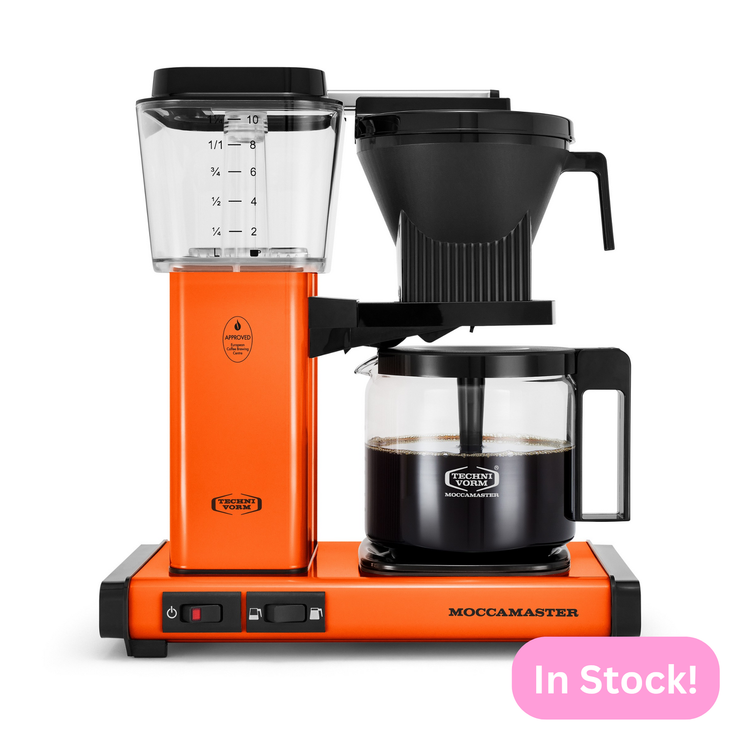 Technivorm Moccamaster KBGV Select Drip Coffee Maker Orange