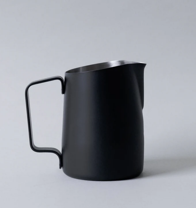 15oz Latte Art Pitcher with Narrow Spout in Matte Black