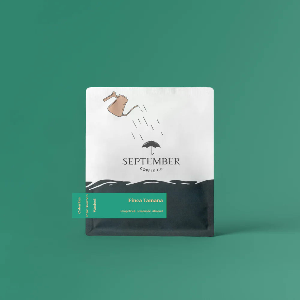 September- Finca Tamana - Elias Roa- Pink Bourbon -Washed- Colombia 250g